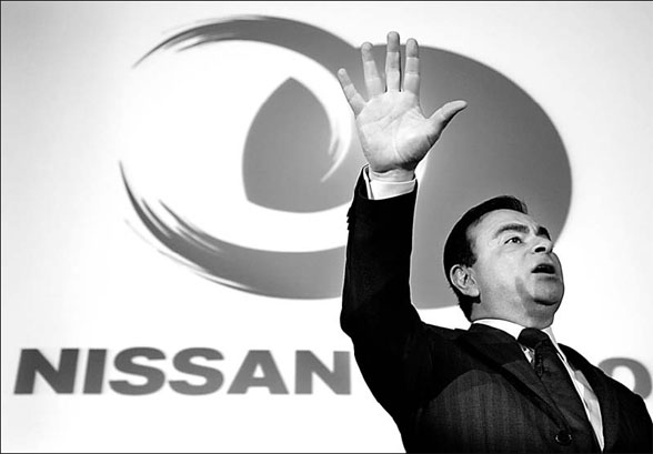 Ghosn expects huge drop in net income