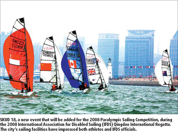 IFDS head gives thumb's up to international regatta
