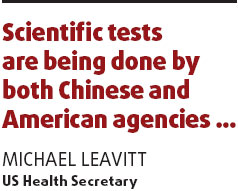 Leavitt confirms FDA China office plans
