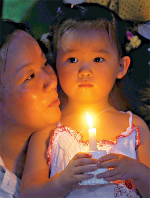 Hope lights up days of darkness