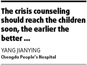 Counseling road to recovery for deeply traumatized survivors