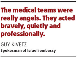 The stars of David