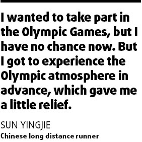 Star runner Sun disappointed by poor showing at Bird's Nest