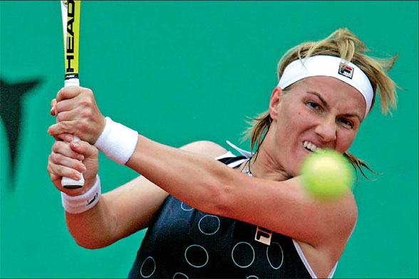 Heavy rain no problem for Kuznetsova