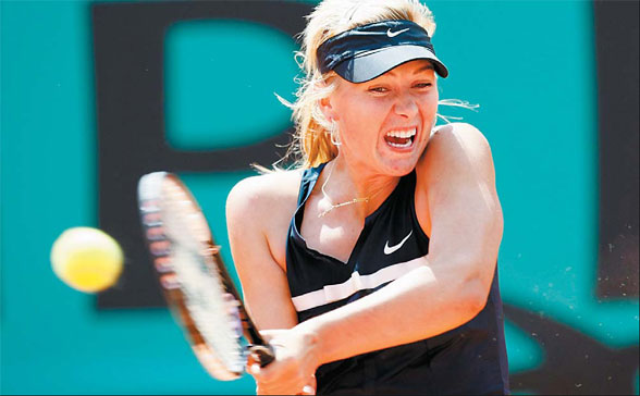 Top seed Sharapova in great escape