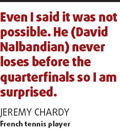 Seeds tumble at French Open before rain falls