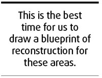New thinking crucial to rebuilding quake zone