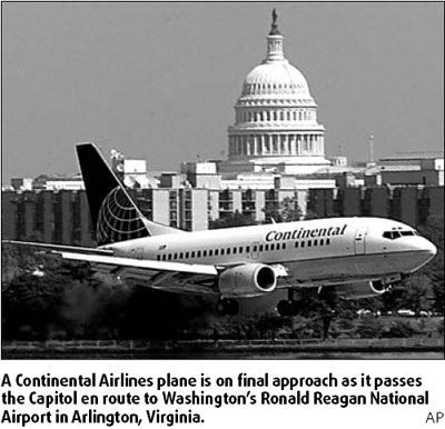 Continental to ground jets, axe jobs