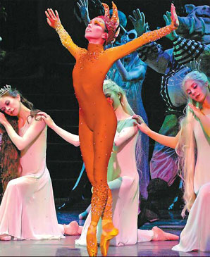 Leap of faith onto the international stage