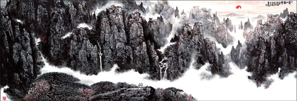 Painting poems of quiet reflection