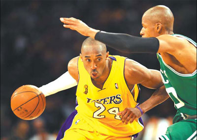 Lakers beat Celtics to get back in title hunt