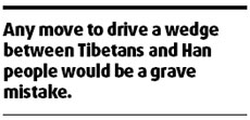 Tibet a ploy to run down China and Olympics