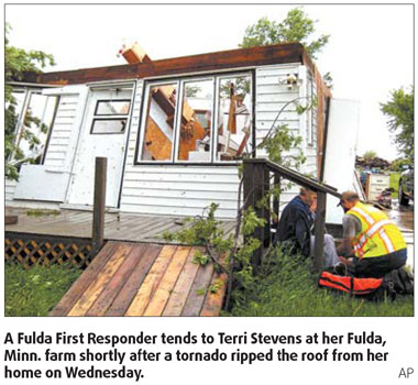Tornado hits boy scout camp