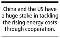 Joint energy efforts