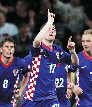 Croatia's Klasnic shines after life-saving surgery