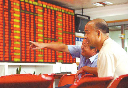 Stock index up 5%