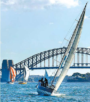 China's partnership on the up down under