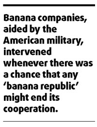 Yes,we'll have no bananas some day soon