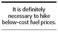 Needed price hikes