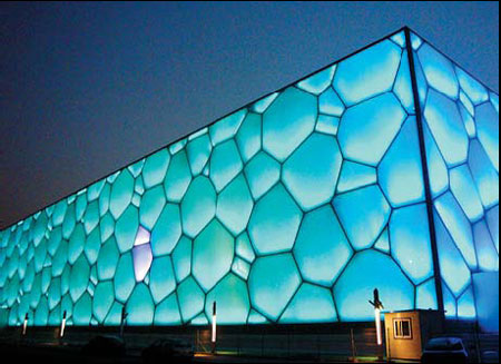 How Water Cube designers put a round peg into a square hole