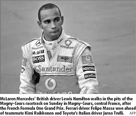 Hamilton, McLaren upset at race-wrecking penalty