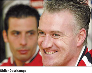 Former French great tips Deschamps