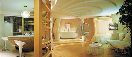 Geomantic space calms daily chaos