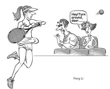 Sexist gawking gets worse at Wimbledon