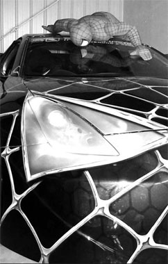 Spiderman racer casts web of safety