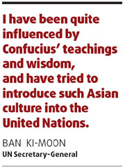 Ban 'inspired' by Confucius