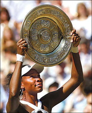 Five-star Venus has Navratilova record in her sights