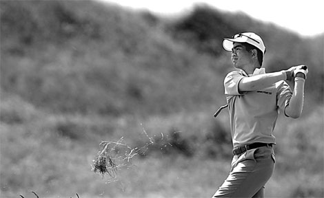 Liang aims high at first British Open
