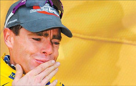 Evans in yellow as Piepoli wins
