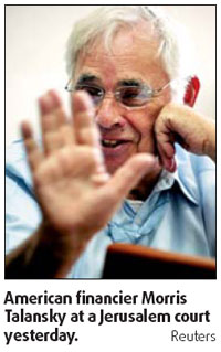 Olmert case witness grilled