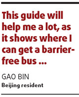 Olympic guide helps disabled make the most of Beijing