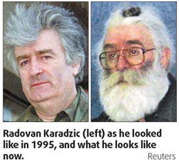 Serbian ex-president Karadzic arrested