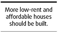Put houses in order