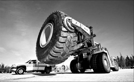 Caterpillar climbs on Asia sales