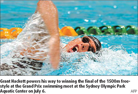 World record primes Hackett for Olympic success - coach