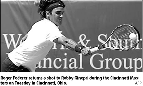 Confident Federer makes great escape