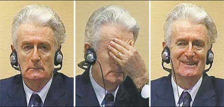 Karadzic faces UN war crimes judge