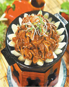 Mountain of mushrooms