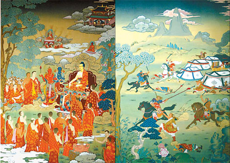 King Gesar returns to enlighten Olympic visitors