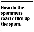 Why spammers have no holiday