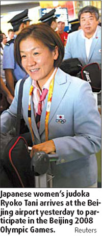 Japan's judo mum aims for third Olympic title