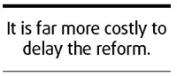 Time for price reform