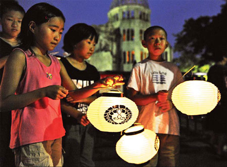 Hiroshima atomic bomb anniversary remembered