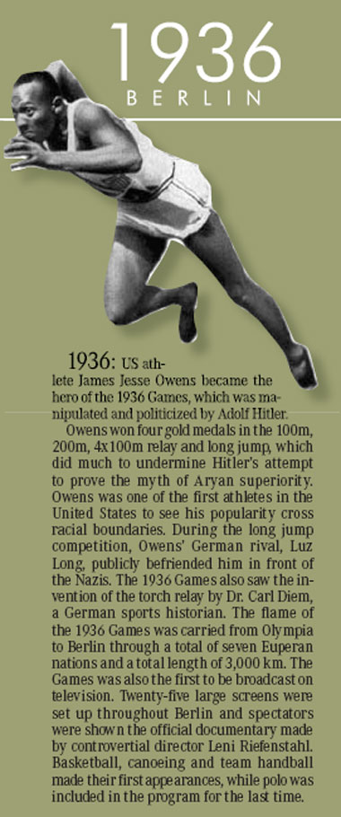 The Olympic road to Beijing 2008