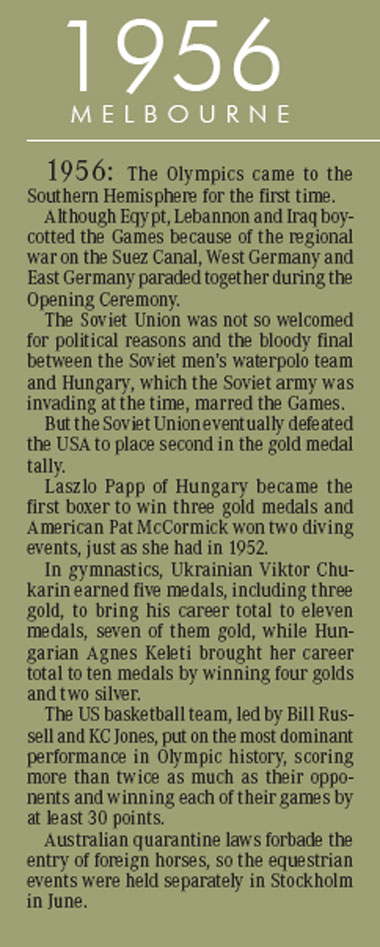The Olympic road to Beijing 2008