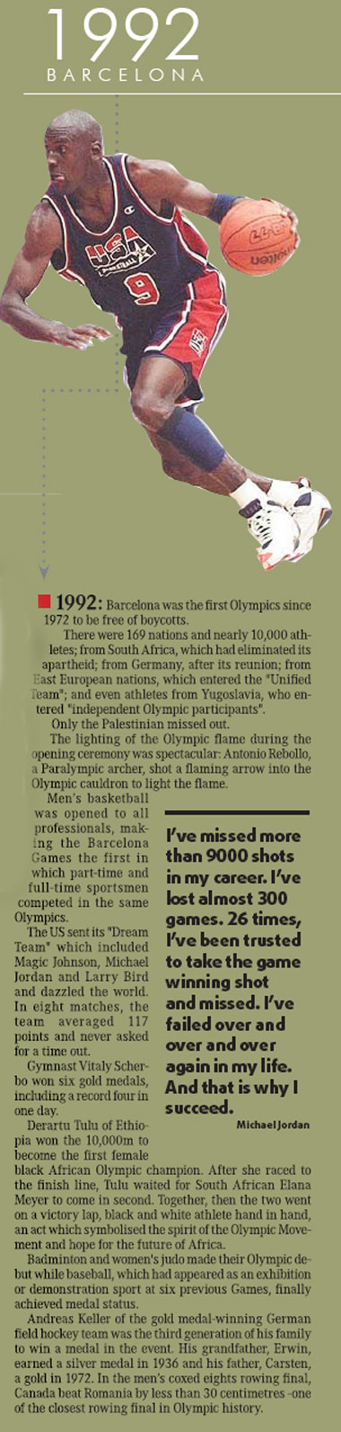 The Olympic road to Beijing 2008
